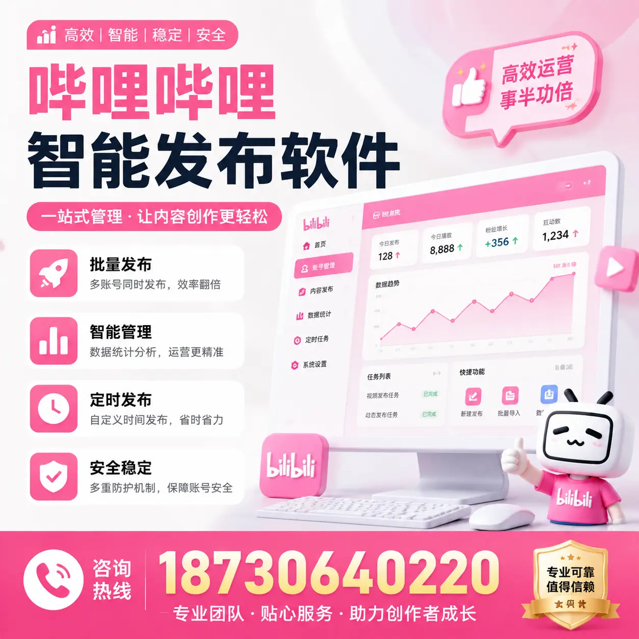 如何评估哔哩哔哩智能发布软件的ROI？芜湖 企业必读